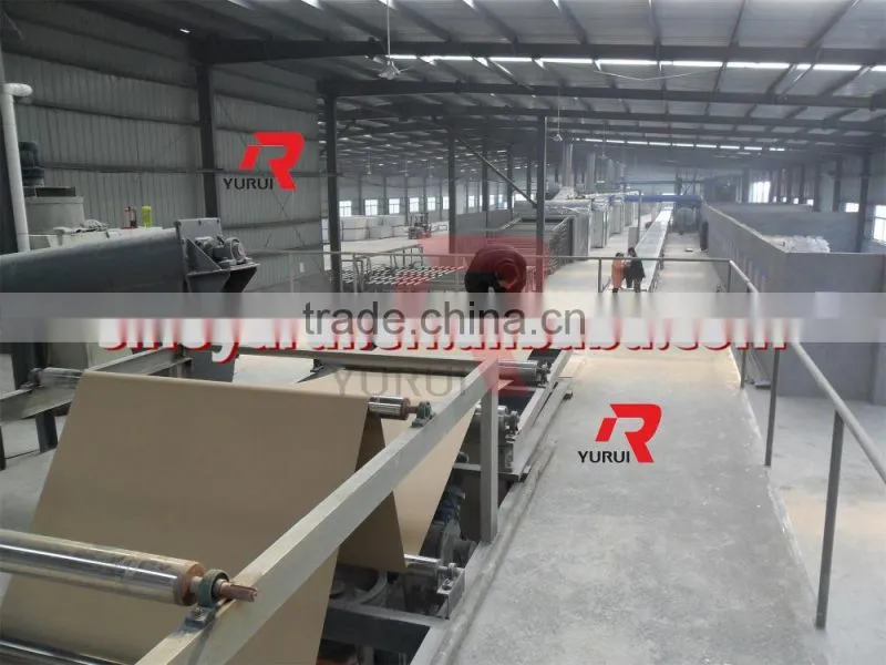 International standard gypsum board production line