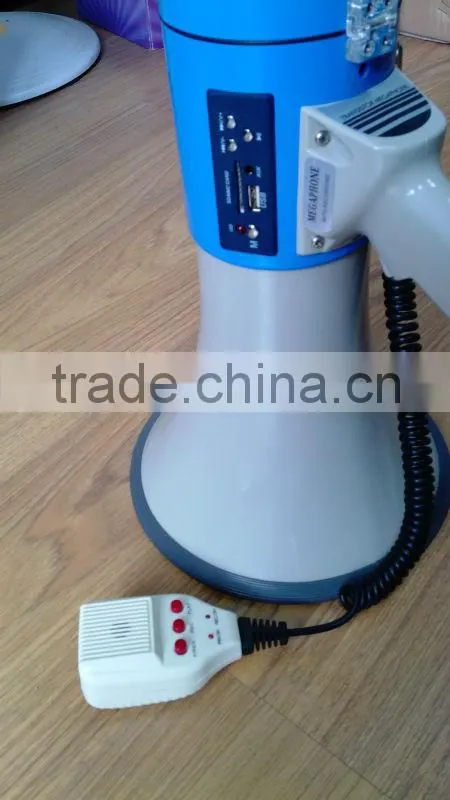USB SD card MEGAPHONE speaker loudspeaker amplifier for car for police