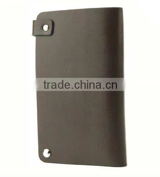 Chinese-style handmade 100 genuine leather credit card holder