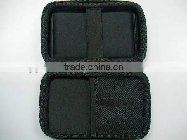 GC- Black Hard Nylon EVA ShockProof Carry Storage Bag Travel eva bag for sound