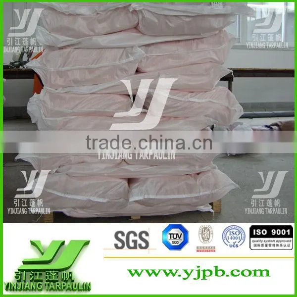 Orange durable Strong D Rings PVC Tarpaulin