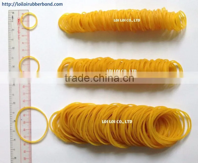 Mix colour Natural elastic Hair band - Strong rubber band and Colored in Bulk Rubber band for money use