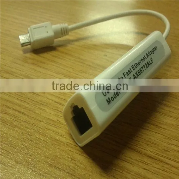 High quality!!!Wired and external 3 port ethernet hub rj45 ethernet adapter