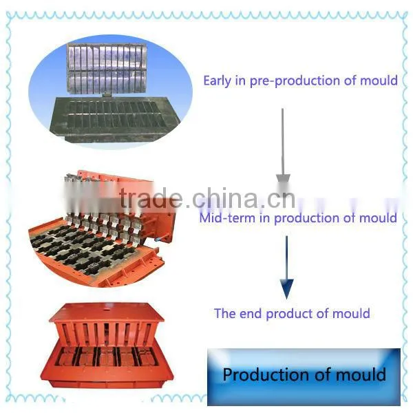 China Concrete Interlocking Block Machine QMY6-25