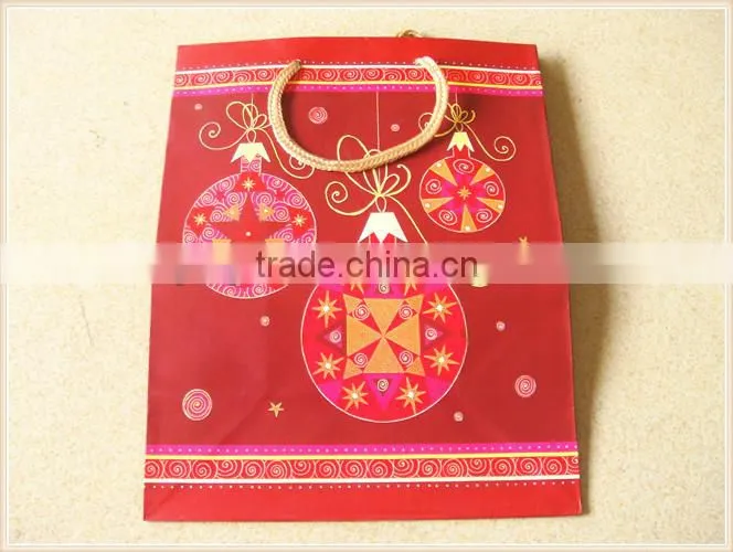 2014 Promotional Paper Gift Bag With Handles