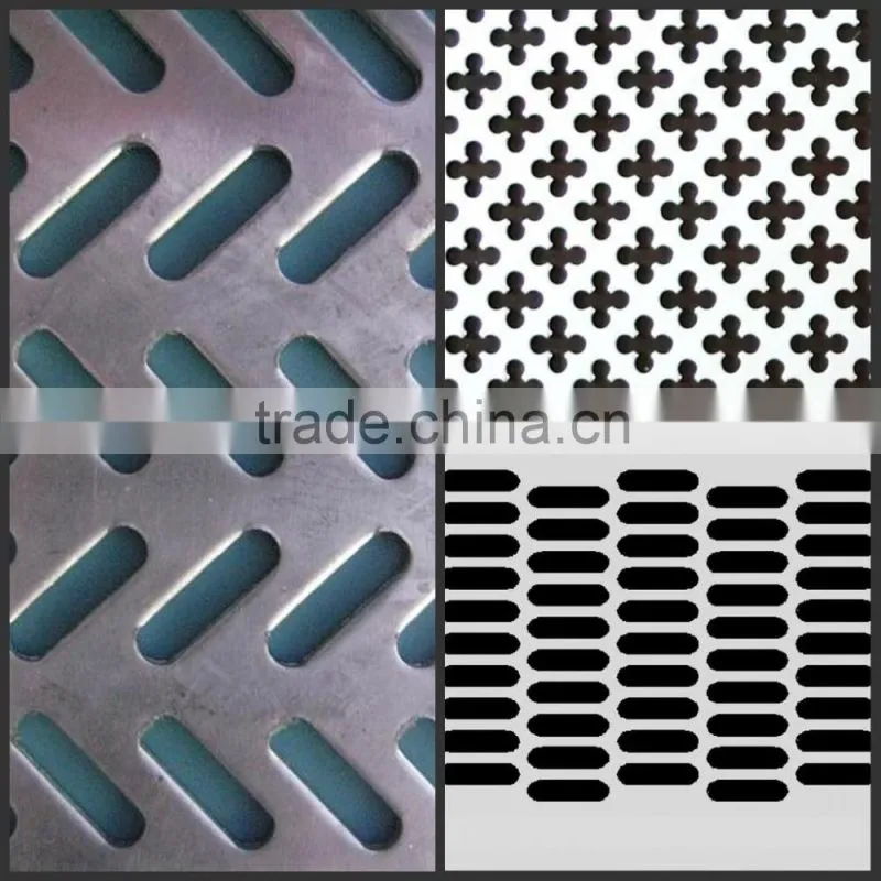 Perforated metal mesh speaker grille/ Metal plate