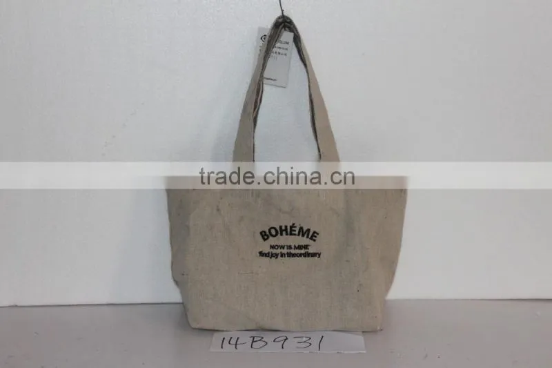 Custom printed trade show canvas bag