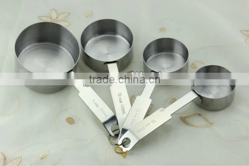 Stainless Steel Heart Shape Measuring Spoon Set