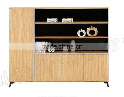 Mobile drawer cabinet red color melamine file cabinet