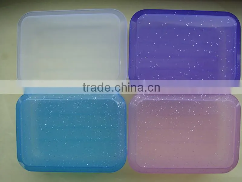 small clear plastic packaging boxes,plastic cosmetic box,make-up sponge box