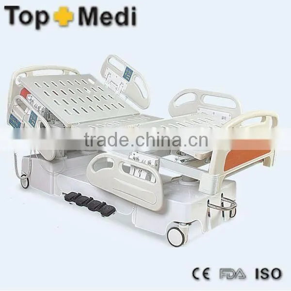 Rehabilitation Therapy Supplies High end medical ABS and steel frame seven functionstainless steel electrical hospital bed