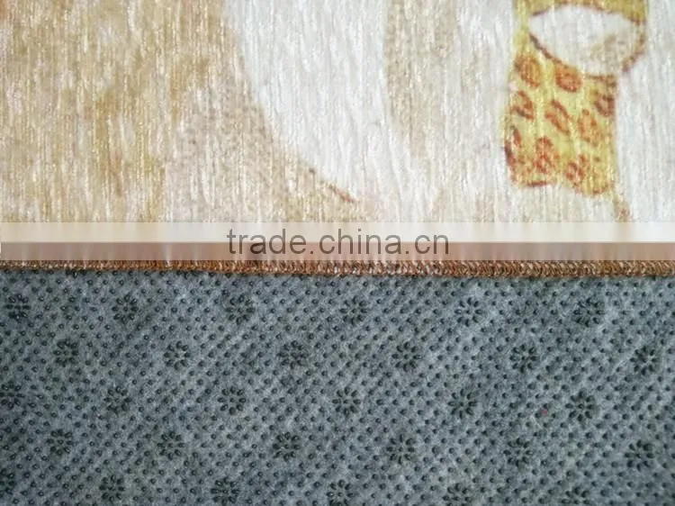 floral pattern jet printing polyester carpet