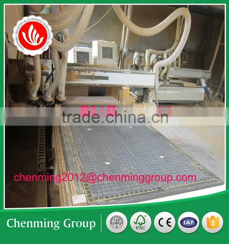 Melamine grooved mdf wall panels for furniture and decorative