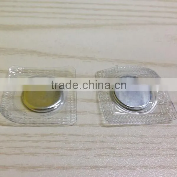 china manufacturer wholesale strong neodymium magnet hidden sewing PVC magnet with waterproof for bags and clothes and shirts