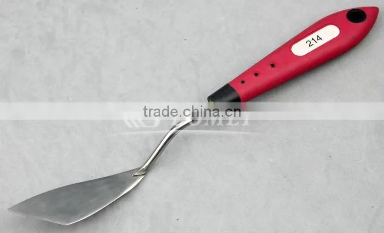 plastic handle stainless steel palette knife