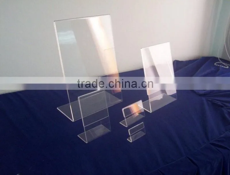 OEM/ ODM Acrylic Table stands & Menu holder