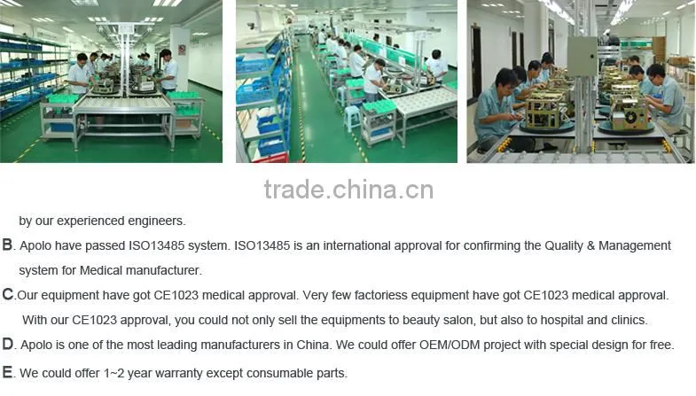 Vertical IPL SHR - Shanghai Apolo Medical Technology Co.,Ltd
