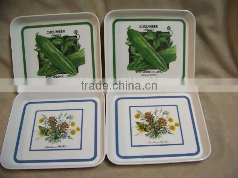 high hardness transparent acrylic snack tray,acrylic food tray