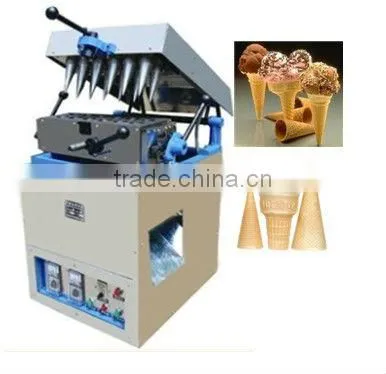 ice cream cone filling ice cream cone waffle making ice cream cone maker machine