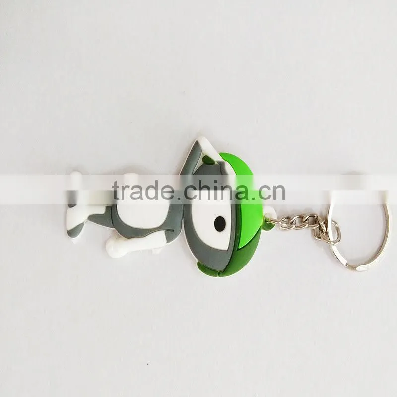 3D printer silicone keychain,silicone key ring