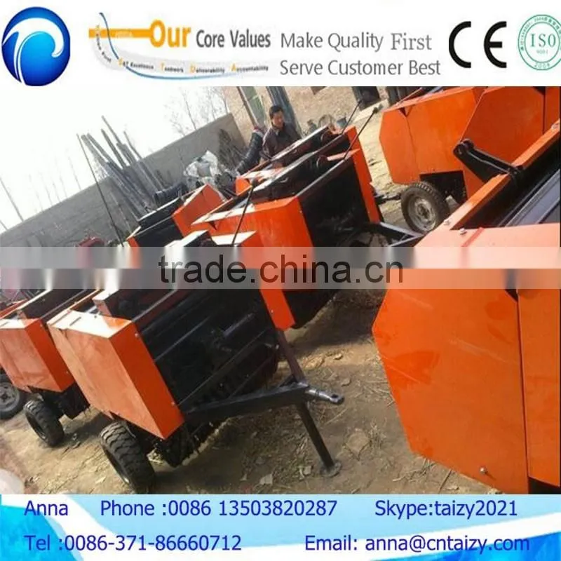 2016 China best selling mini round hay baler