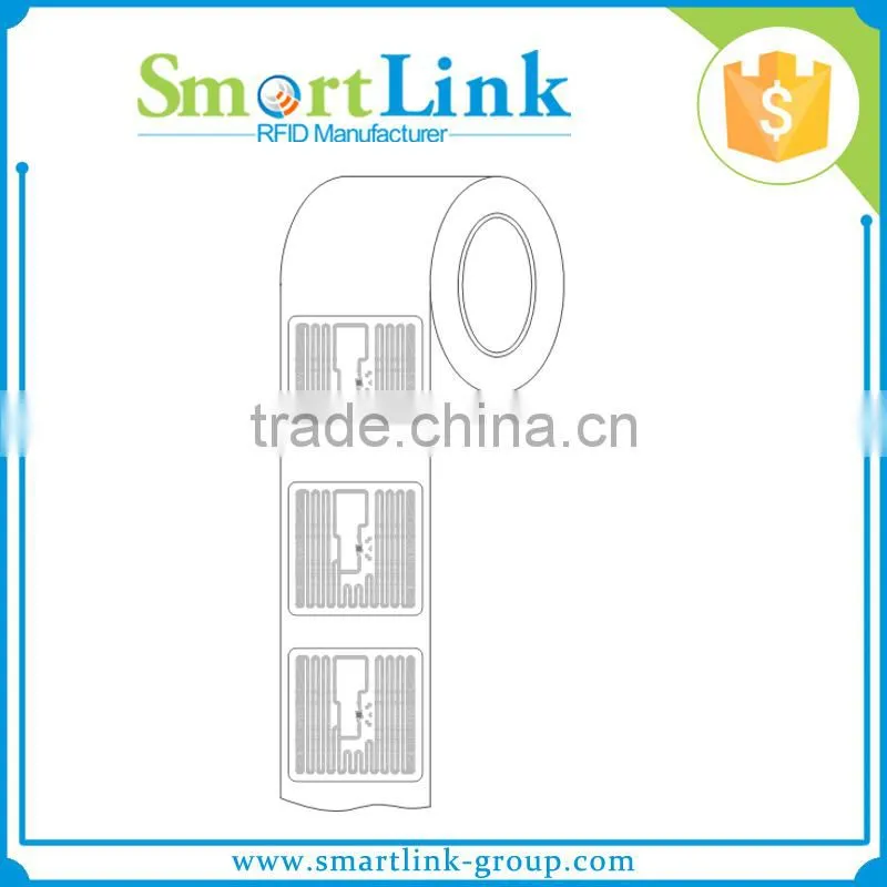 Alien 9629 22.5*22.5mm antenna size, small UHF RFID Adhesive inlay Tag, RFID Label UHF square for logistic and supply chain