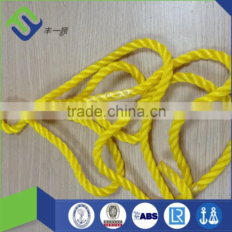 PE PP 10mm 3-Stranded Marine Rope
