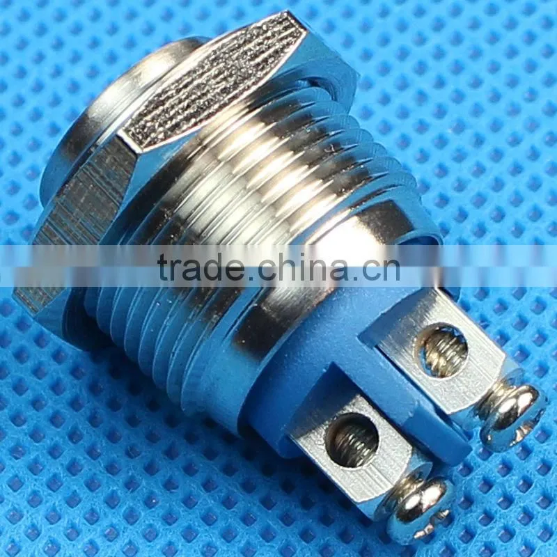 16mm flat head screw terminals 12 volt waterproof switches