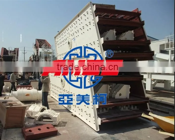 Vibrating screen for stones screening, China Changzhou Manufacture