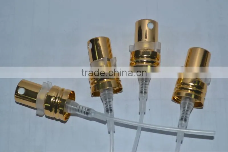 Crimp parfum spray pump for glass bottle 15/400