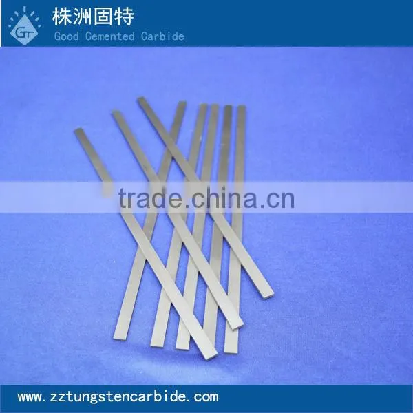 Hardened and tempered rectangular and square strip tungsten steel strip