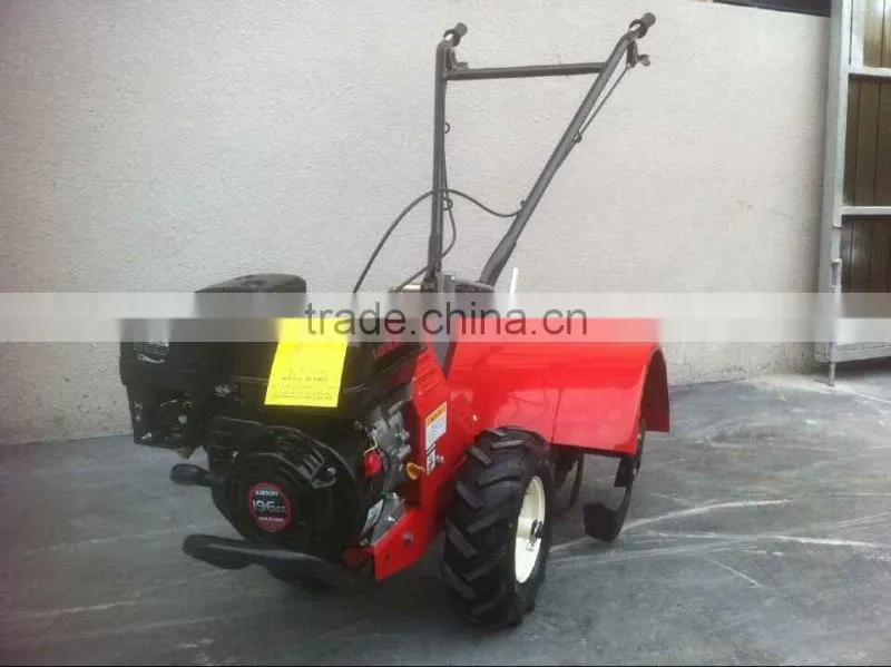 double handle power tiller tractor with 12V light