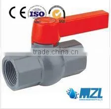 China Factory cheap BS standard thread pvc octagonal ball valve