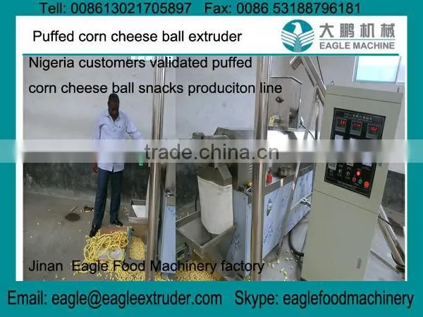 500kg corn snack food processing manufacturing line/plant in Vietnam