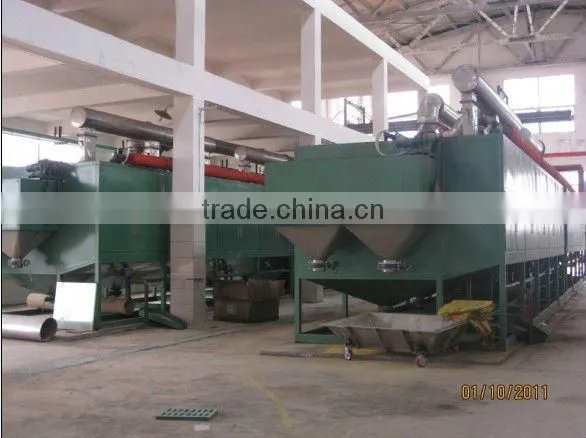 Pigment belt dryer