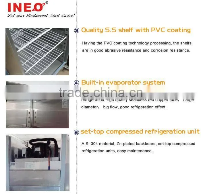 580L Commercial Glass Door Electric Beverage Cooler/Beverage Chiller/Beverage Cabinet
