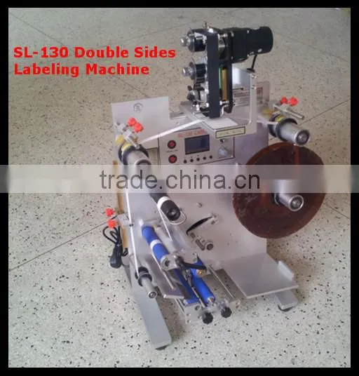 Front and Back Labeling Machine for Various Round Bottes