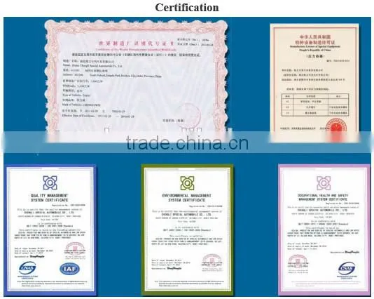 ASME standard and China standard LPG tank semi trailer