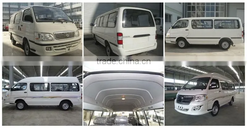 Popular 15 Seats Passenger Van With Petrol or Diesel Engine