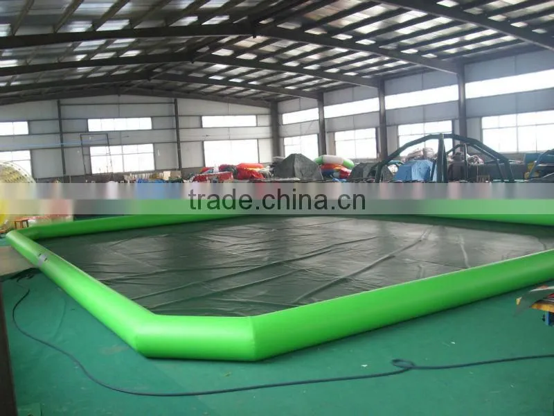 2013 giant water pool,0.9mm PVC inflatable pool for customized