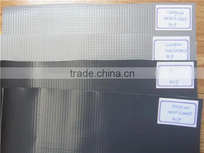 grain store Fumigation Tarpaulin, top grade PVC laminated tarp, waterproofing polyester tarpaulin