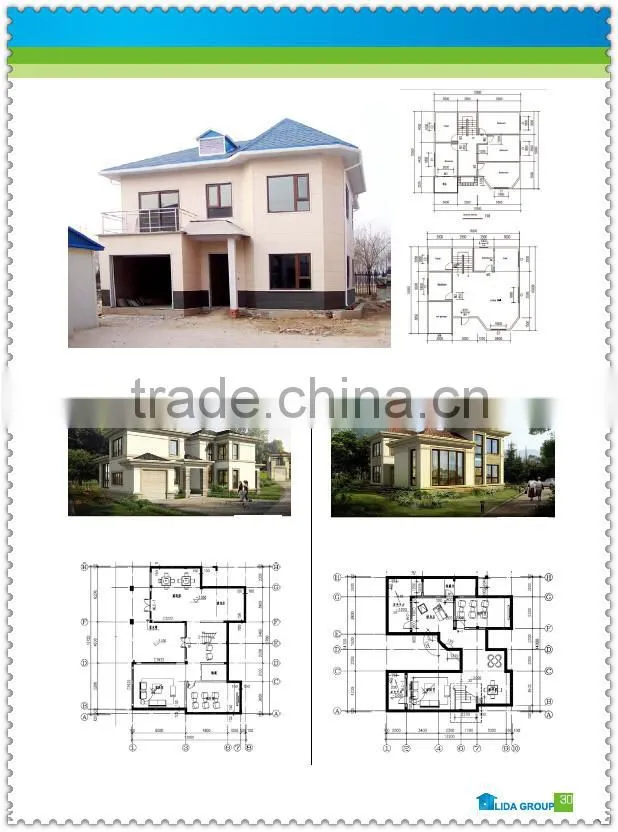 Light steel villa