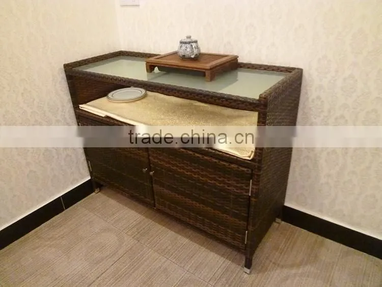 Rattan Locker Restaurant Used Cabinet