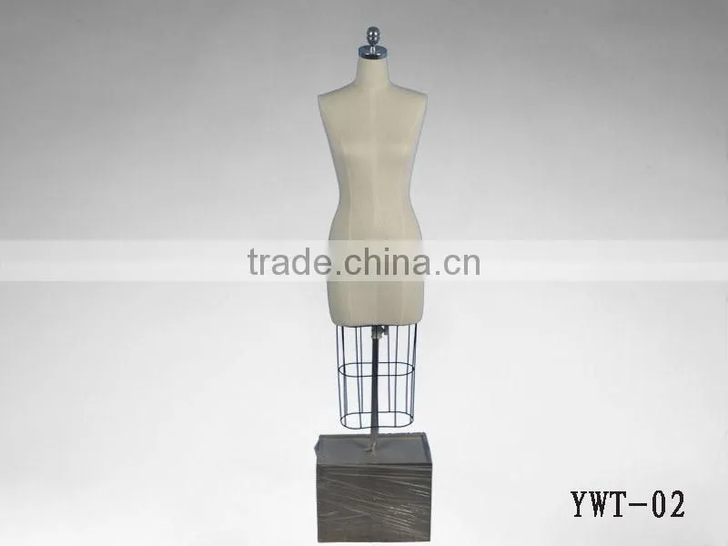 Fashion female mannequin With fabric covered for dressing display