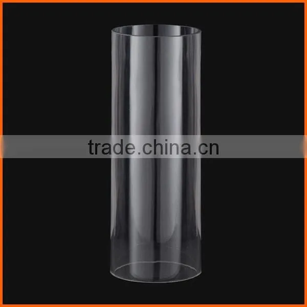 Hot sale clear glass tube candle holder