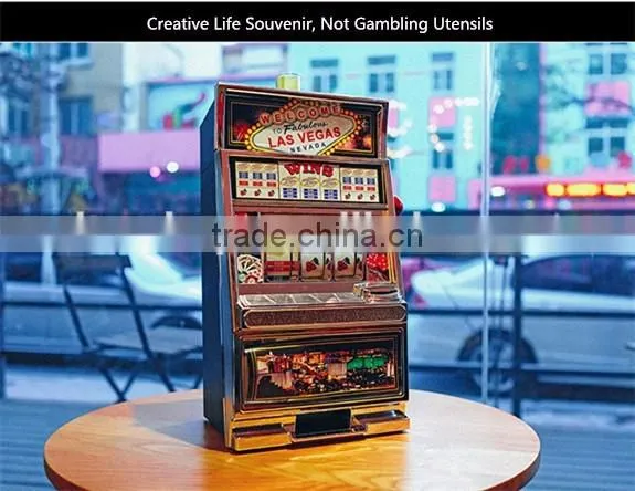 Creative Slot Machine Design Funny Money Box, Household Lucky Slot Machine Decorative Gift Piggy Bank For Wholesale