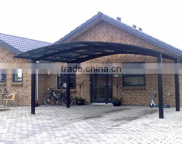 2016 Sigma luxury aluminium carports with polycarbonate sheet roof