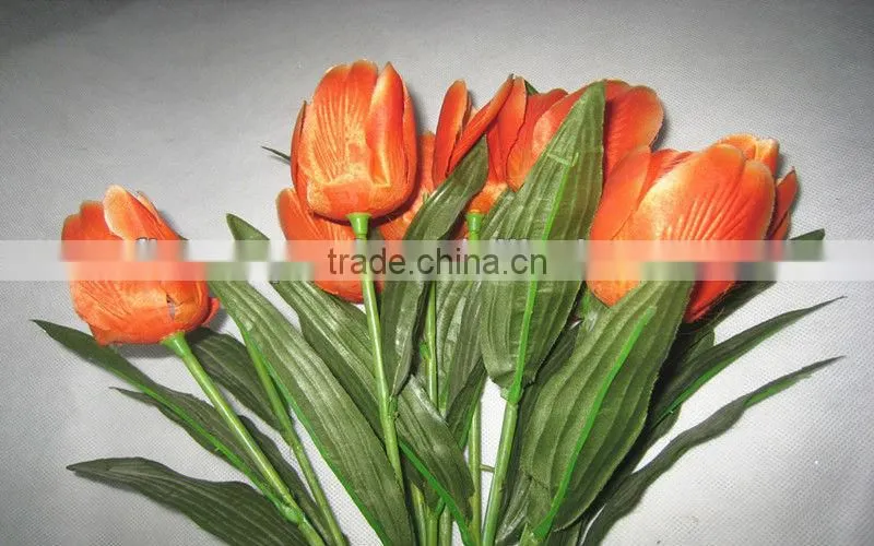 Cheap artificial flower Latex tulips