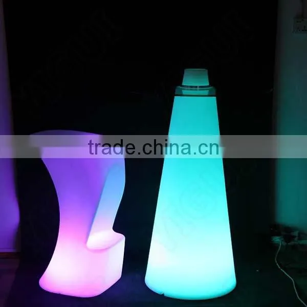 cheap for sea beach stool /popular illuminated furniture led bar chairs