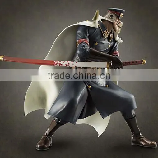 Collect the one piece of resin characters,the cartoon one piece character modelling